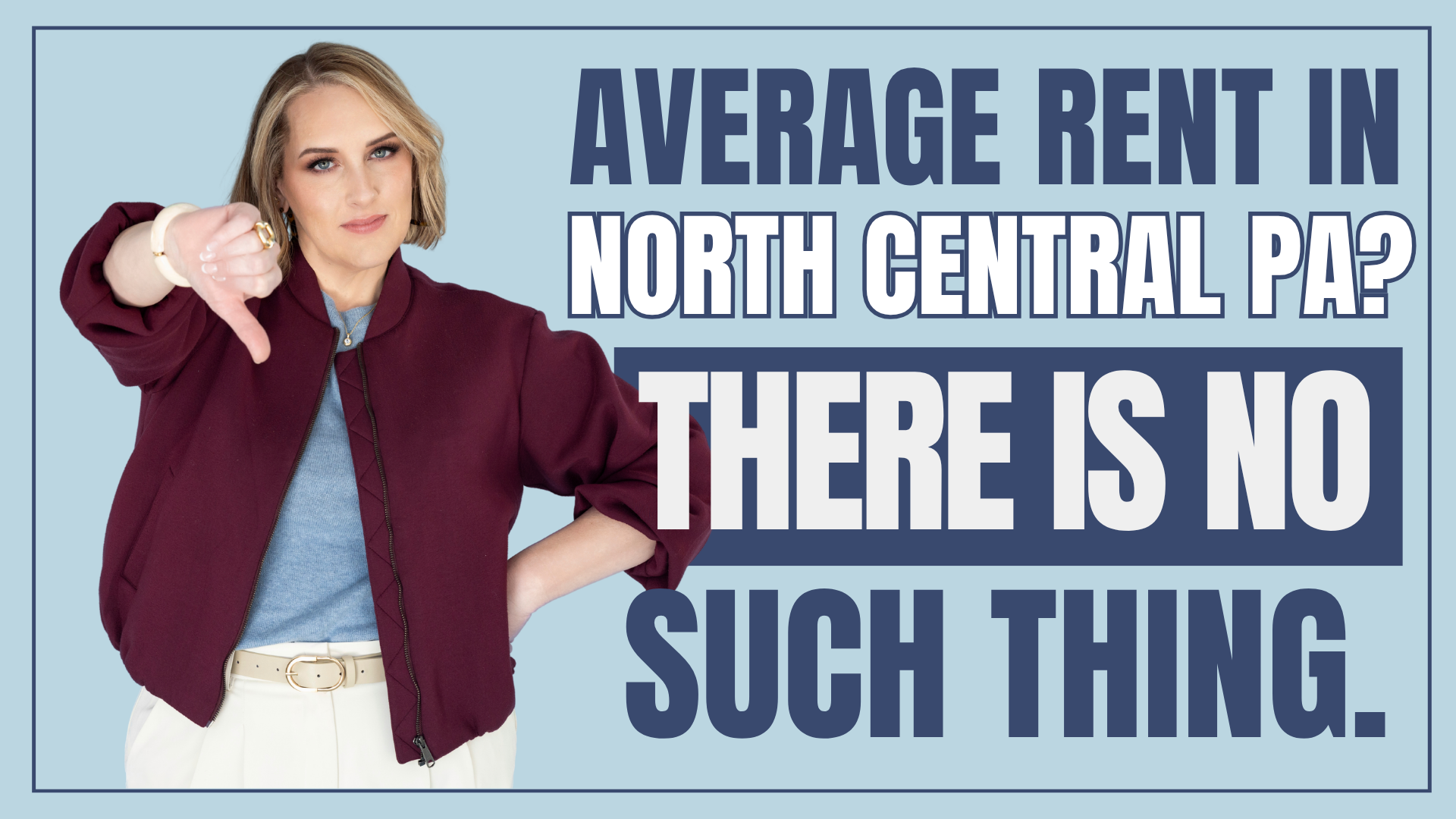 Average Rent in North Central PA? There Is No Such Thing.